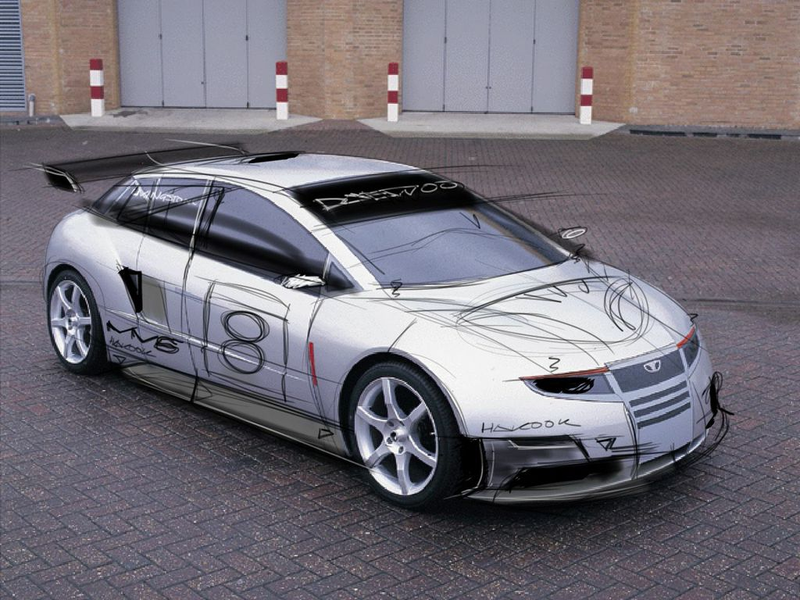 Illustration for article titled We Turned A Forgotten Daewoo Concept Into A Race Car…Because Race Car